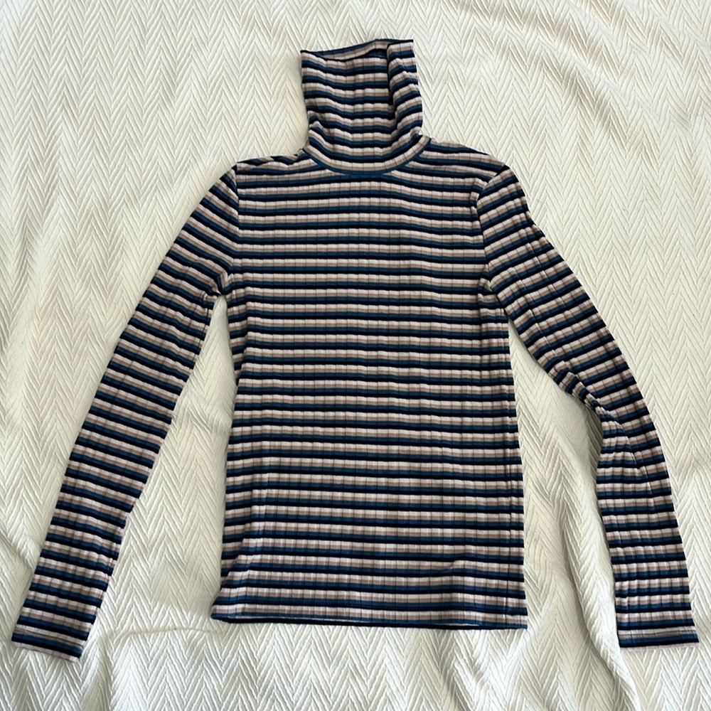 Madewell Striped Turtleneck Size XS